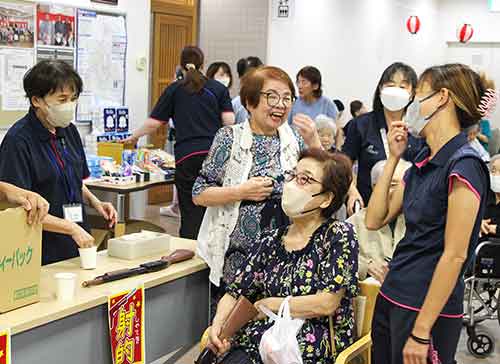 定期的な施設イベントの様子